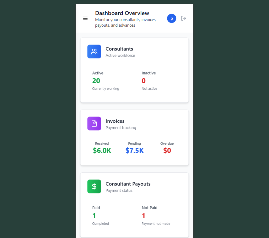 PayPilot Mobile Application